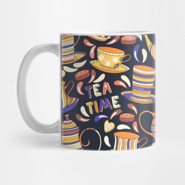 Tea Time Teacups & Pitchers by bragova